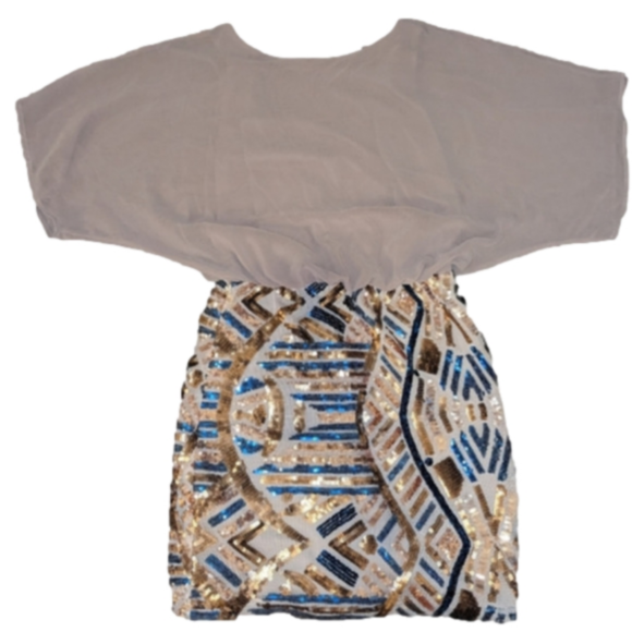 Just Me Dresses & Skirts - Just Me Sequin Mini Dress! Size S